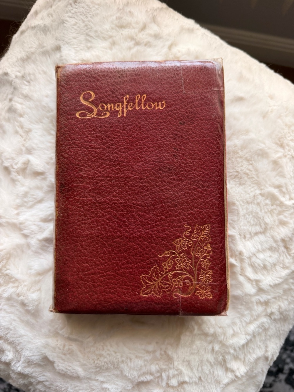 Antique 1901 Longfellow Poetry Book